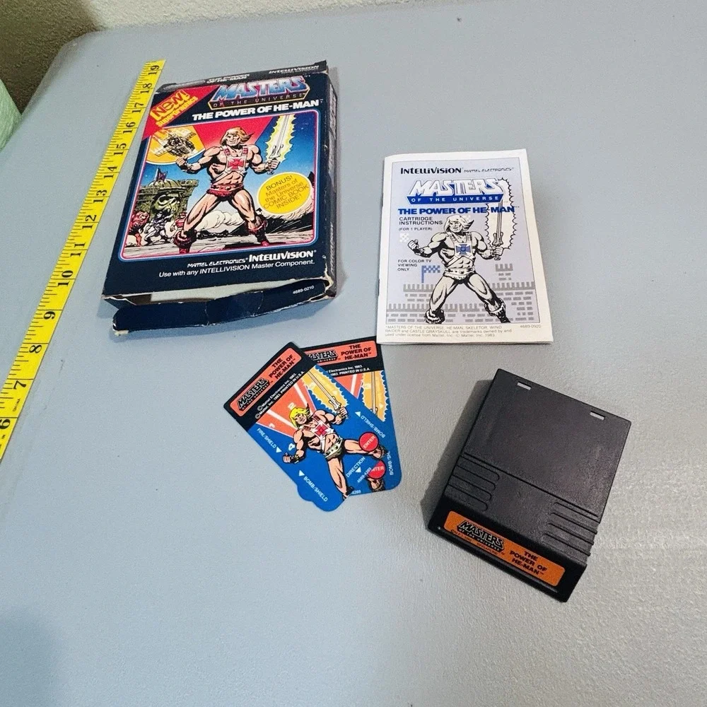 Masters of the Universe: The Power of He-Man Intellivision 80's Video Game Clean